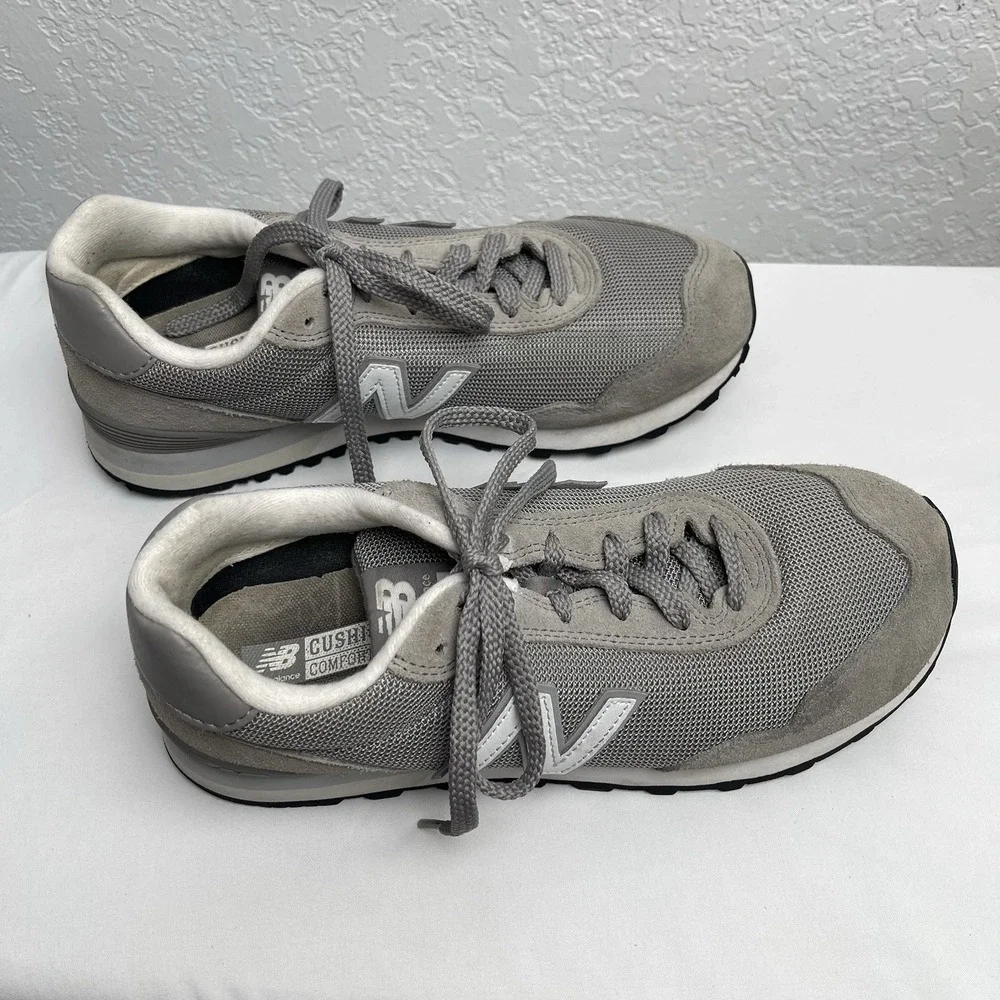 New Balance 515 (ML515GR3) Gray Cushioning Athletic Shoes Men Size 8D